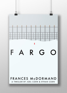 Fargo-film Poster Grafik